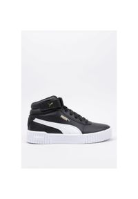 Buty do chodzenia damskie Puma Carina 20 Mid. Zapięcie: sznurówki. Kolor: czarny. Materiał: materiał, syntetyk. Szerokość cholewki: normalna. Sport: turystyka piesza