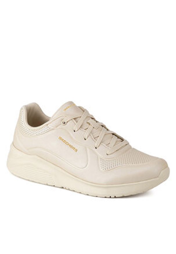 skechers - Skechers Sneakersy UNO LIGHT 8750063 NAT Beżowy. Kolor: beżowy. Materiał: syntetyk, materiał