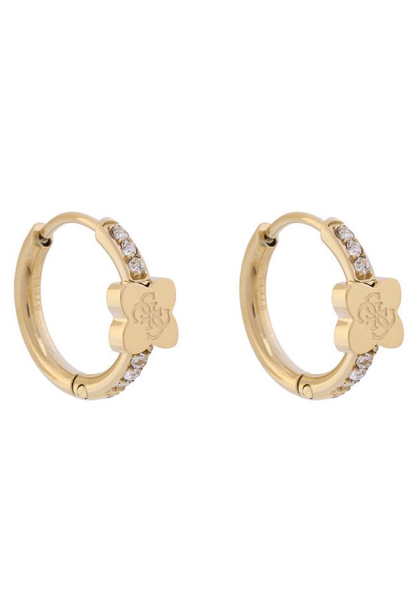 Kolczyki Guess. Materiał: złote. Kolor: złoty