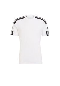 Adidas - Koszulka męska adidas Squadra 21 Jersey Short Sleeve. Kolor: czarny, biały, wielokolorowy. Materiał: jersey