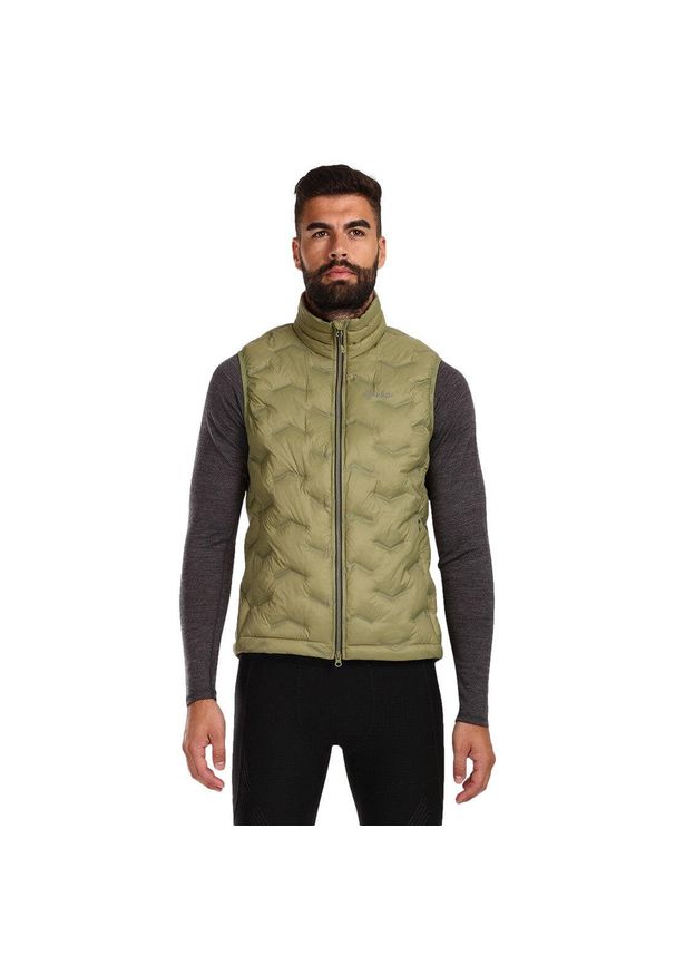 Kurtka puchowa Kilpi Nai. Kolor: zielony. Materiał: nylon. Sport: turystyka piesza, narciarstwo