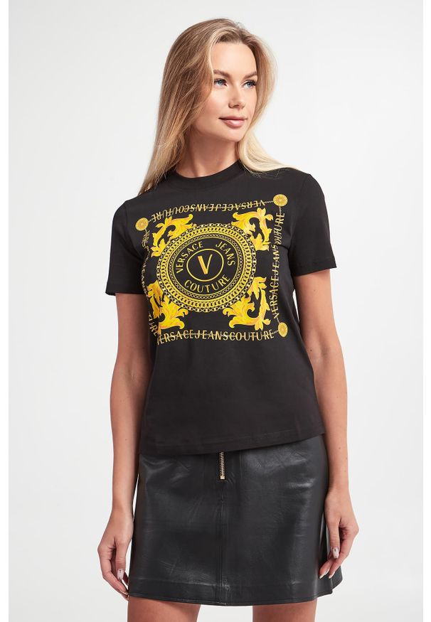 Versace Jeans Couture - T-shirt damski VERSACE JEANS COUTURE