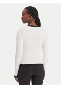 Guess Sweter W6RR26 Z3HP2 Biały Classic Fit. Kolor: biały. Materiał: syntetyk #3