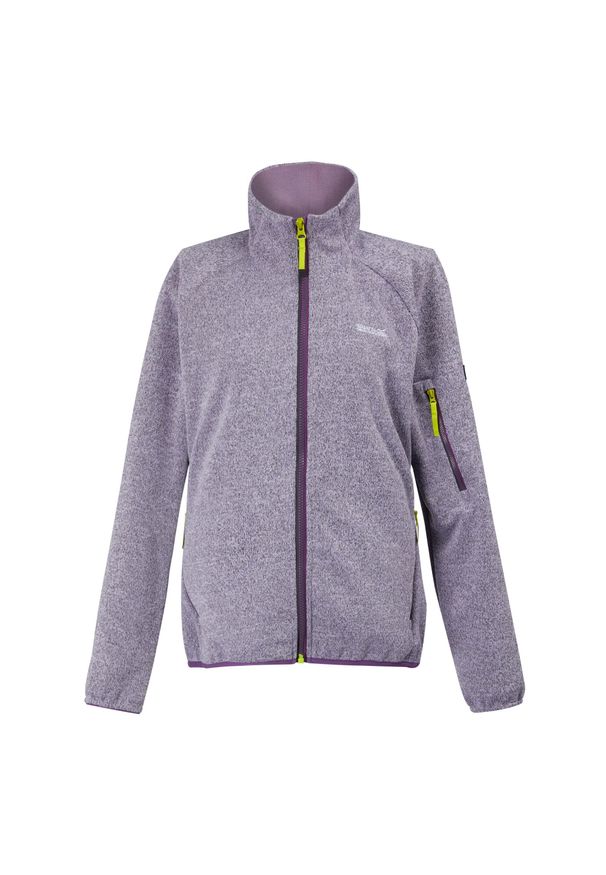 Regatta - Bluza Damska Ravenhill Full Zip Fleece Top. Kolor: fioletowy, wielokolorowy, różowy