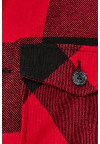 Only & Sons Koszula bawełniana męska kolor czerwony relaxed z kołnierzykiem klasycznym. Typ kołnierza: kołnierzyk klasyczny. Kolor: czerwony. Materiał: bawełna. Styl: klasyczny