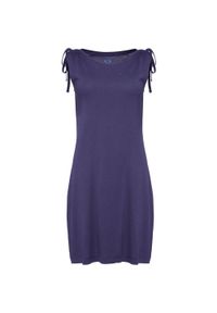WOMEN'S HEALTH - Sukienka LOAP Asanura niebieska, rozmiar S. Kolor: niebieski. Długość rękawa: bez rękawów. Typ sukienki: sportowe. Styl: elegancki, sportowy #1