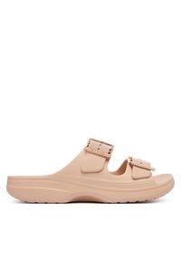 Crocs Klapki Saturday Metallic Buckle 213316 Różowy. Kolor: różowy #1