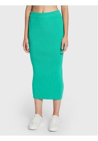 Glamorous Spódnica ołówkowa CK5872 Zielony Slim Fit. Kolor: zielony. Materiał: wiskoza