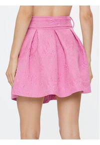 Custommade Spódnica mini Rosabel 999459902 Różowy Regular Fit. Kolor: różowy. Materiał: syntetyk #3