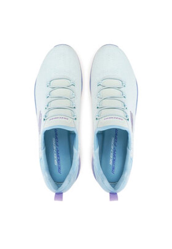 skechers - Skechers Sneakersy Summits-Morning Glow 150269/LBLV Niebieski. Kolor: niebieski. Materiał: materiał