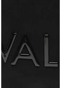 Valentino by Mario Valentino - VALENTINO Czarna zamszowa shopperka courmayeu. Kolor: czarny. Materiał: zamszowe. Rozmiar: duże. Rodzaj torebki: na ramię #6