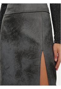 only - ONLY Spódnica z imitacji skóry Paris 15330036 Szary Regular Fit. Kolor: szary. Materiał: skóra #3