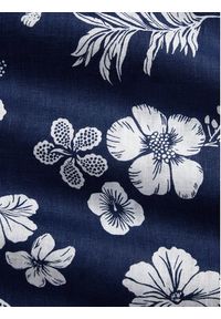 Polo Ralph Lauren Koszula 710B14227001 Granatowy Classic Fit. Typ kołnierza: polo. Kolor: niebieski. Materiał: len #2