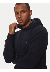 TOMMY HILFIGER - Tommy Hilfiger Dres Flag Logo MW0MW36440 Granatowy Regular Fit. Kolor: niebieski. Materiał: bawełna #6