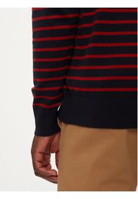 TOMMY HILFIGER - Tommy Hilfiger Sweter Essential MW0MW14748 Granatowy Regular Fit. Kolor: niebieski. Materiał: bawełna