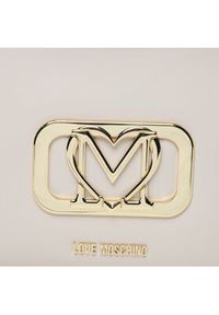 Love Moschino - LOVE MOSCHINO Torebka JC4115PP1HLF0110 Beżowy. Kolor: beżowy. Materiał: skórzane