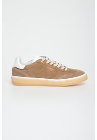 Twinset Milano - Sneakersy damskie zamszowe TWINSET. Materiał: zamsz #3