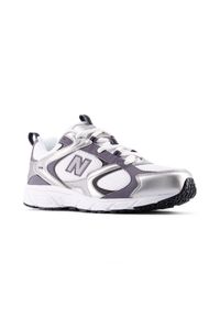 Buty unisex New Balance U4086LR – białe. Kolor: biały. Materiał: materiał, syntetyk. Szerokość cholewki: normalna. Sezon: lato. Sport: turystyka piesza #3