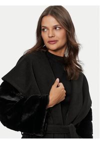 Gaudi Płaszcz przejściowy 421FD35014 Czarny Regular Fit. Kolor: czarny. Materiał: syntetyk #3