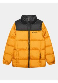 columbia - Columbia Kurtka puchowa Puffect™ Jacket Żółty Regular Fit. Kolor: żółty. Materiał: syntetyk #1