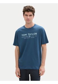 Tom Tailor T-Shirt 1043276 Niebieski Regular Fit. Kolor: niebieski. Materiał: bawełna #1