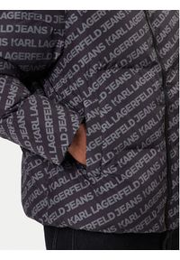 Karl Lagerfeld Jeans Kurtka zimowa A4M15062 Czarny Regular Fit. Kolor: czarny. Materiał: syntetyk. Sezon: zima #6