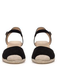 Jenny Fairy Espadryle WYL2610-2 Czarny. Kolor: czarny. Materiał: materiał #7