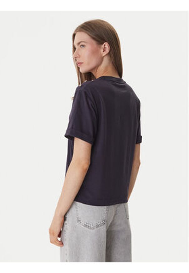 Guess T-Shirt GUESS x NORTH SAILS W6GI03 K2657 Granatowy Relaxed Fit. Kolor: niebieski. Materiał: bawełna