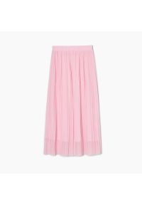 Cropp - Różowa spódnica - Różowy. Kolor: różowy