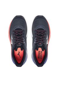 Mizuno Buty do biegania Wave Horizon 8 J1GD2526 Szary. Kolor: szary. Materiał: materiał. Model: Mizuno Wave #4