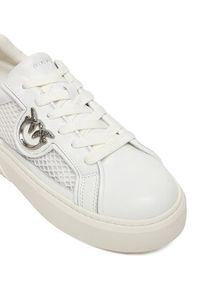 Pinko - PINKO Sneakersy Yoko 33 SS0181 Biały. Kolor: biały. Materiał: skóra #2