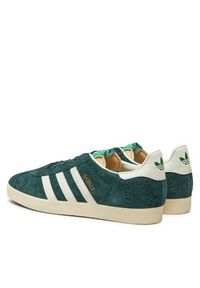 Adidas - adidas Sneakersy Gazelle IF9655 Zielony. Kolor: zielony. Materiał: skóra, zamsz. Model: Adidas Gazelle