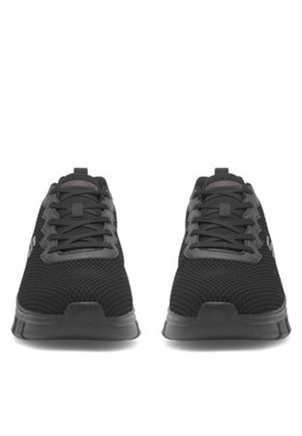 skechers - Skechers Sneakersy BOBS B FLEX 118106 BBK Czarny. Kolor: czarny. Materiał: materiał
