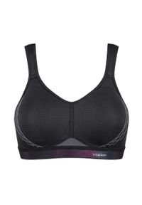 TRIACTION - Stanik do biegania Cardio Flow z wysoki poziomem podtrzymywania. Kolor: czarny. Materiał: poliester, poliamid, elastan. Sport: bieganie #2