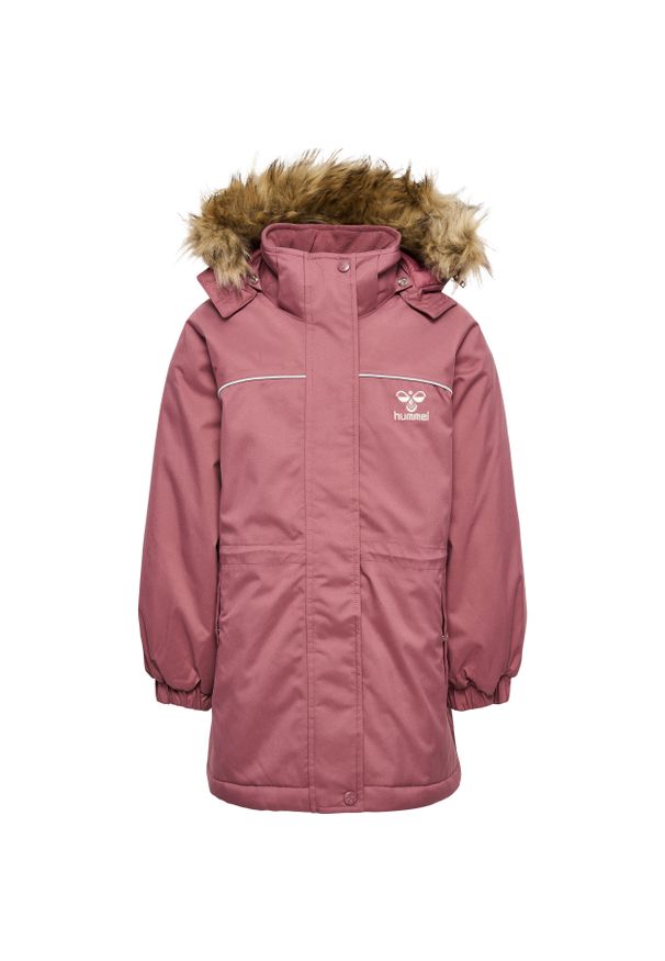 Dziewczęca kurtka wodoodporna Hummel Gloria Tex. Kolor: wielokolorowy, fioletowy, różowy. Materiał: tkanina