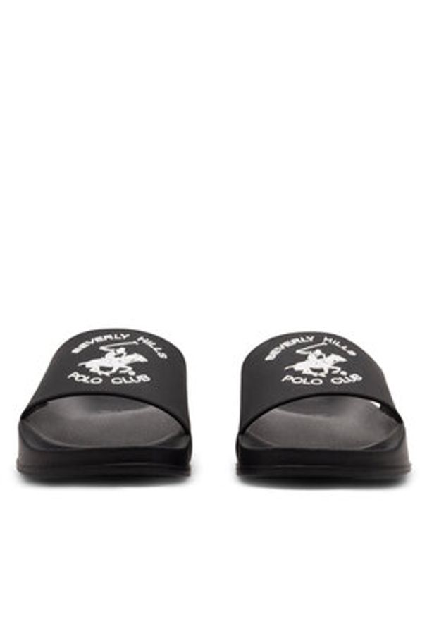Beverly Hills Polo Club Klapki MP-CA23052-4D Czarny. Kolor: czarny. Materiał: guma