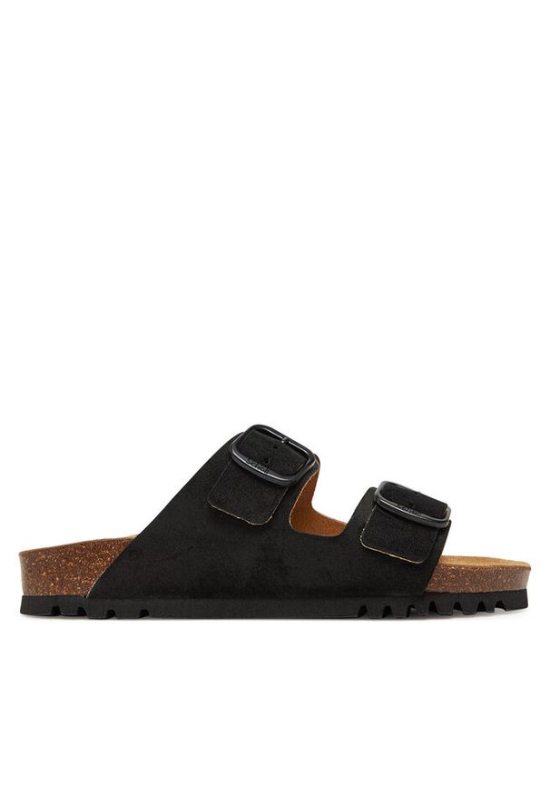 Klapki Scholl. Kolor: czarny