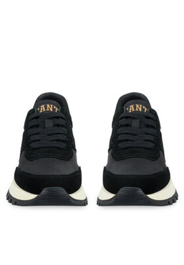 GANT - Gant Sneakersy 32531193 Czarny. Kolor: czarny. Materiał: skóra, zamsz