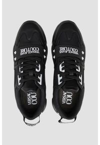 Versace Jeans Couture - VERSACE JEANS COUTURE Czarne sneakersy męskie Fondo Speedtrack DIS. SC4, Rozmiar 43. Kolor: czarny #6