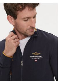 Aeronautica Militare Bluza 241FE1869F459 Granatowy Regular Fit. Kolor: niebieski. Materiał: bawełna #4