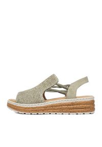 Rieker Sandały CEO-62741-52 Zielony. Kolor: zielony. Materiał: materiał #7