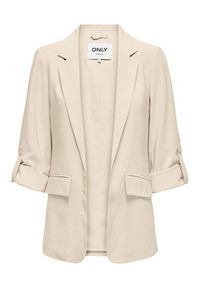 only - ONLY Marynarka Aris 15310839 Szary Loose Fit. Kolor: szary. Materiał: wiskoza #5