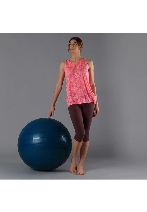 Legging kobieta CMP 3/4. Kolor: czerwony, wielokolorowy, różowy