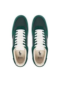 Polo Ralph Lauren Sneakersy 809973705001 Zielony. Kolor: zielony. Materiał: zamsz, skóra #5