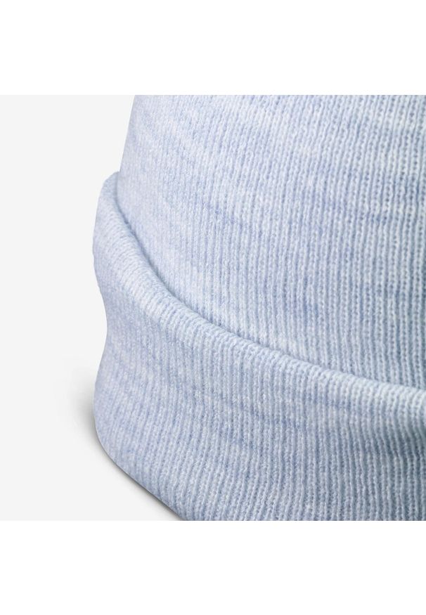 WEDZE - Czapka narciarska dla dorosłych Quechua Freerider 500. Kolor: wielokolorowy, niebieski, szary, biały. Materiał: akryl, materiał. Sezon: zima. Styl: sportowy