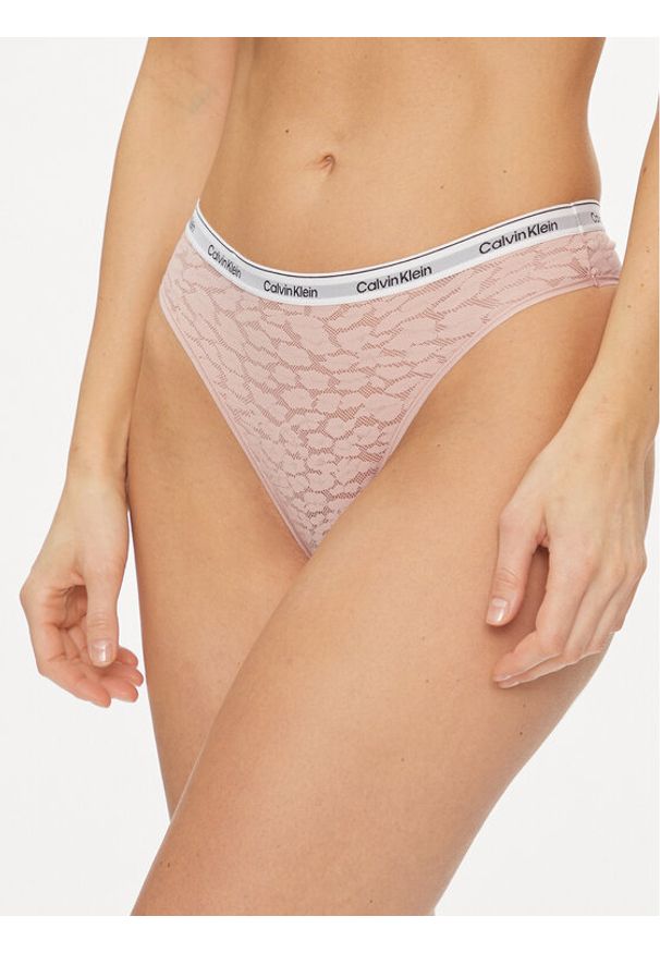 Calvin Klein Underwear Figi brazylijskie 000QD5233E Różowy. Kolor: różowy. Materiał: syntetyk