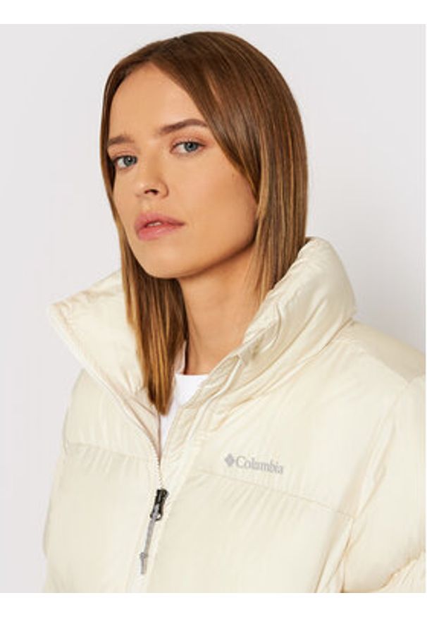columbia - Columbia Kurtka zimowa Puffect 1864781 Écru Regular Fit. Materiał: syntetyk. Sezon: zima