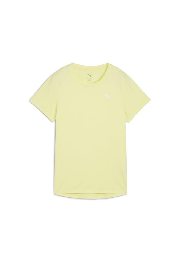 Puma - Damska koszulka Train All Day Essentials PUMA. Kolor: żółty. Sport: fitness