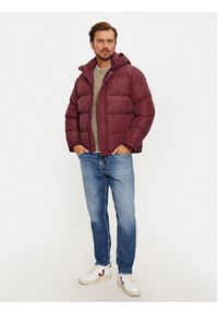 Pepe Jeans Kurtka zimowa Tobias PM403031 Czerwony Regular Fit. Kolor: czerwony. Materiał: syntetyk. Sezon: zima #4