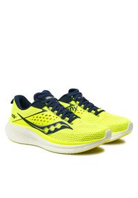 Saucony Buty do biegania Ride 17 S20924 Żółty. Kolor: żółty. Materiał: materiał #2